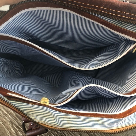 Noonday Collection Leather Bag Brown - Picture 10 of 11